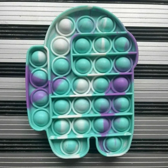 Multi-Colour Among Us Popit - Picture 1 of 1